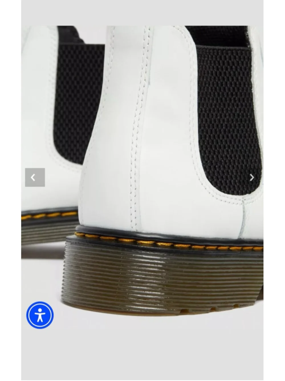 Dr. Marten YOUTH 2976 LEATHER CHELSEA BOOTS